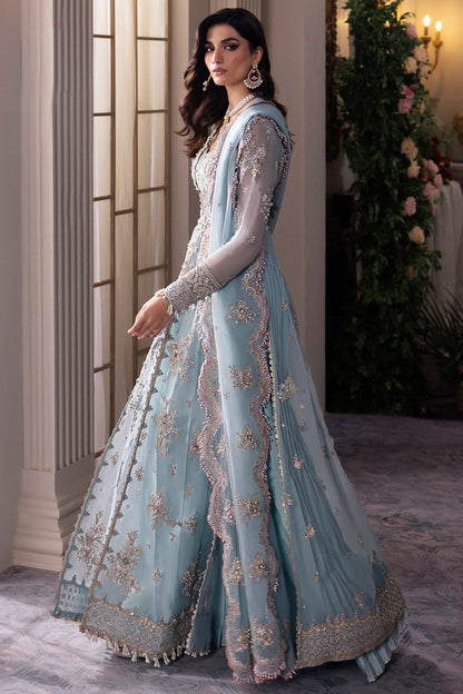 Gossamer by Zaha Embroidered Organza 3Pc Suit ZC24-04 Kiana