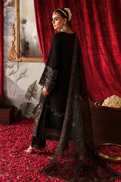 Shagna Premium Embroidered Raw Silk 3Pc Suit S-05 Zareen