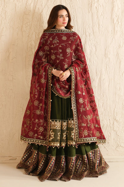 JAZMIN__Embroidered Velvet Formal VF-2036