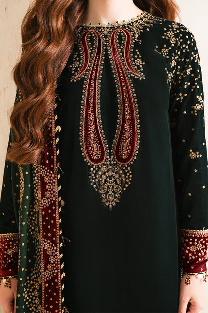 JAZMIN__Embroidered Velvet Formal VF-2034