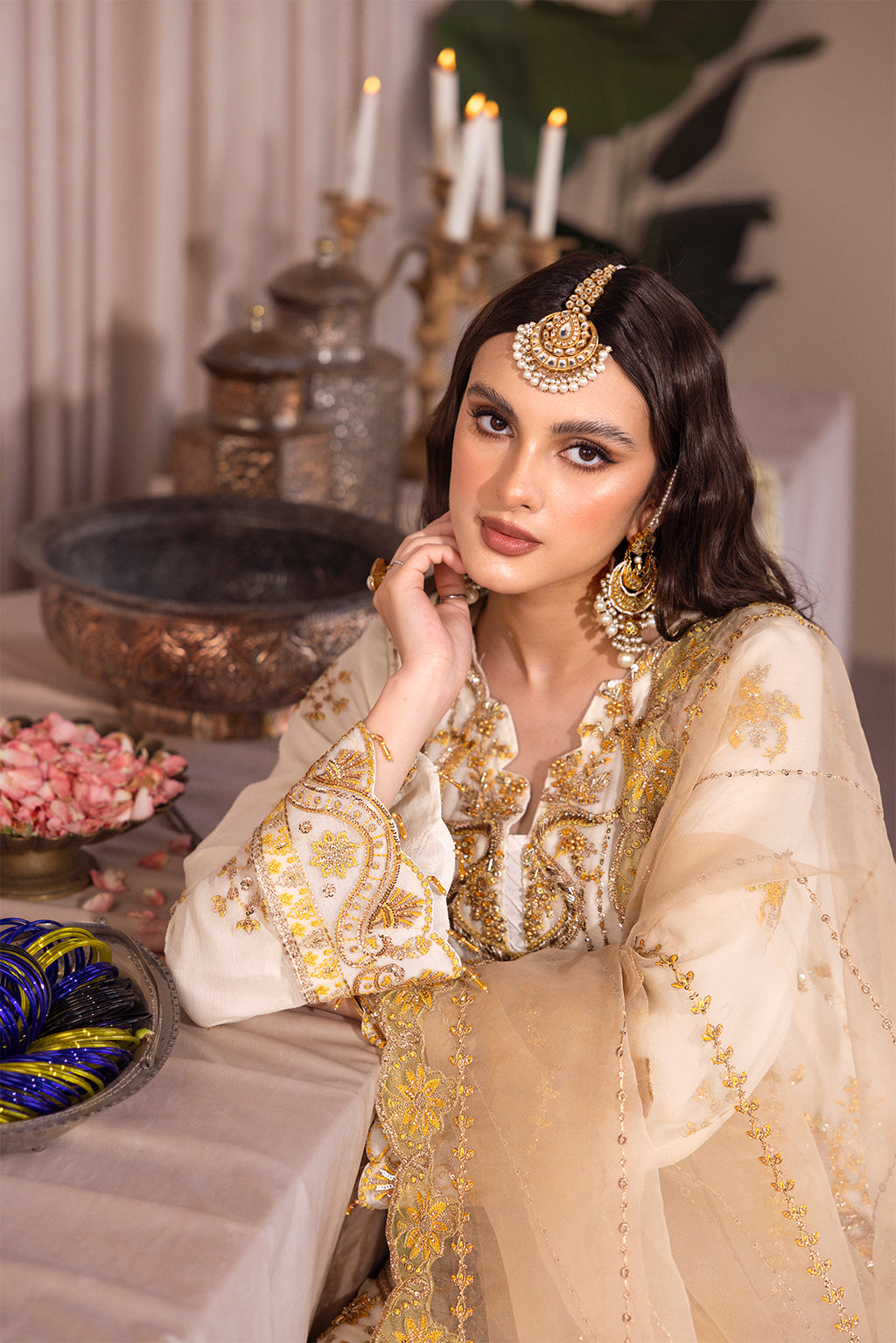 Emaan Adeel Romansiyyah Luxury Formal 3 Piece Suit RM-01 Chantel - Riwayat-e-khas