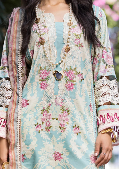 ELAF Signature Embroidered Lawn Unstitched 3Pc Suit ESL-02B PEARLY ESSENCE