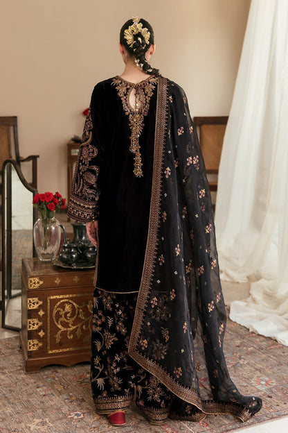 EMBROIDERED VELVET UF-253 - Riwayat-e-khas