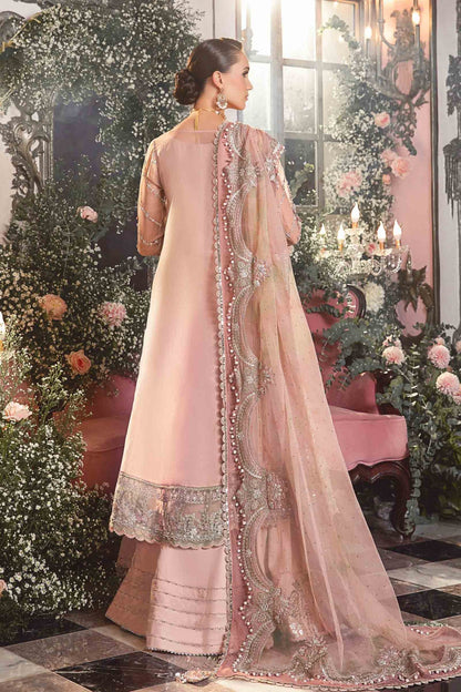 MARIA.B-MBROIDERED | Pastel Pink BD-2706 - Riwayat-e-khas