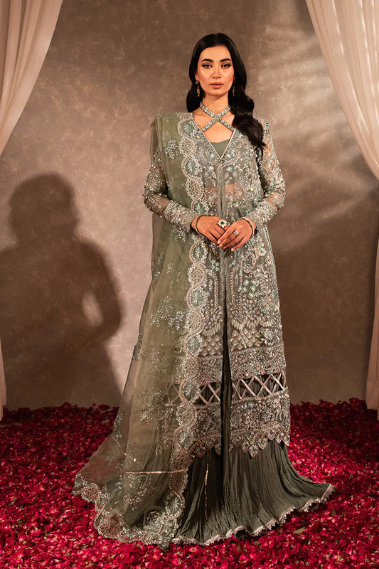 Maria Osama Khan Dastaan Festive Formal 3Pc Suit DS-01 Mehr - Riwayat-e-khas