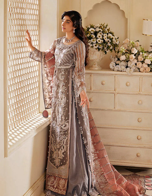 SIFA Sajli Festive Formal Embroidered 3Pc Suit S06 - MERAKI - Riwayat-e-khas