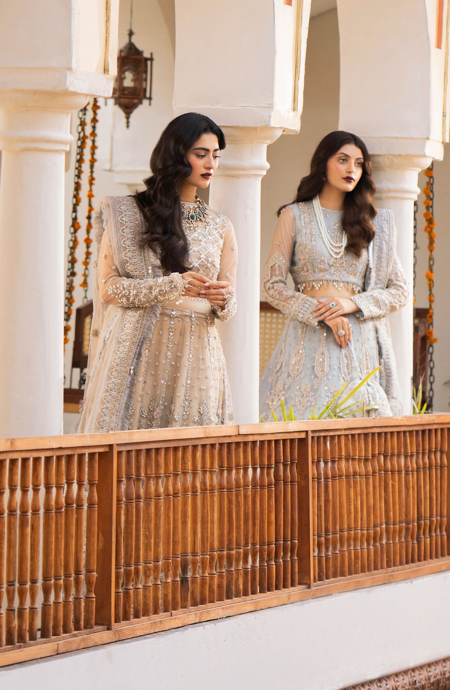 Zarin by Eleshia Embroidered Net 3Pc Suit D-04 Nerisa - Riwayat-e-khas