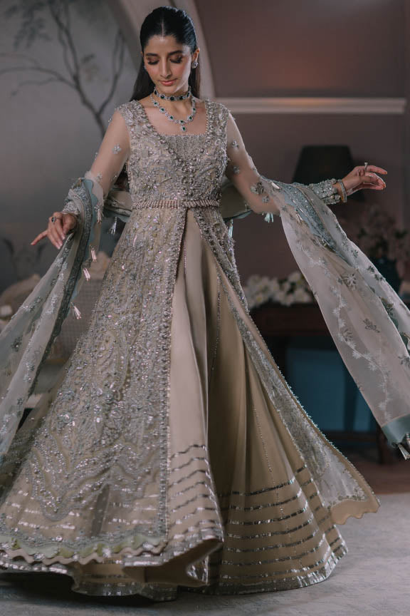 ELAN Wedding Festive Embroidered Net 3Pc Suit EC2-23-02 - Riwayat-e-khas