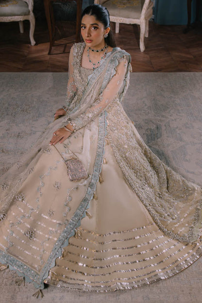 ELAN Wedding Festive Embroidered Net 3Pc Suit EC2-23-02 - Riwayat-e-khas