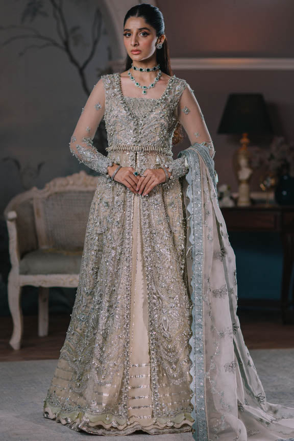 ELAN Wedding Festive Embroidered Net 3Pc Suit EC2-23-02 - Riwayat-e-khas