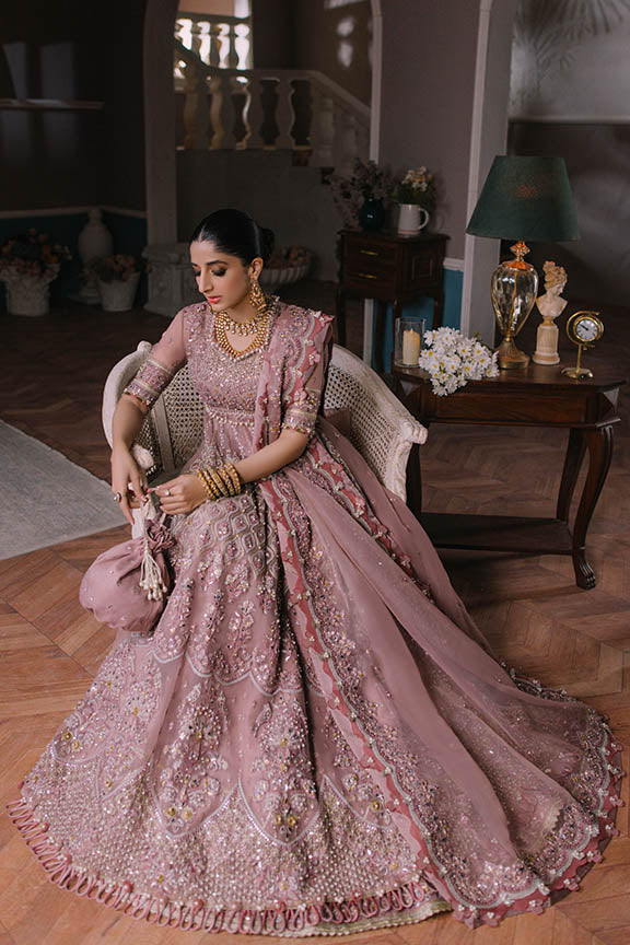 ELAN Wedding Festive Embroidered Organza 3Pc Suit EC2-23-03 - Riwayat-e-khas