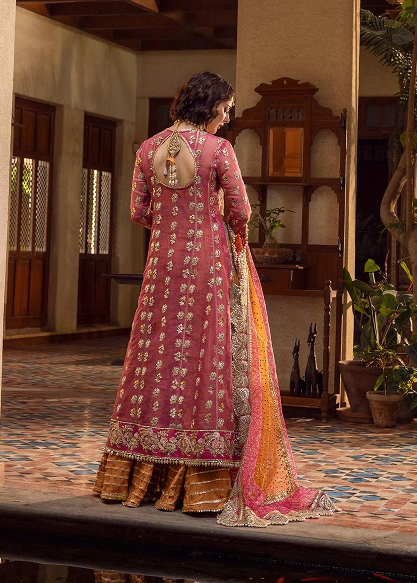 Crimson By Saira Shakira –Mehndi Galore– D4 - Riwayat-e-khas