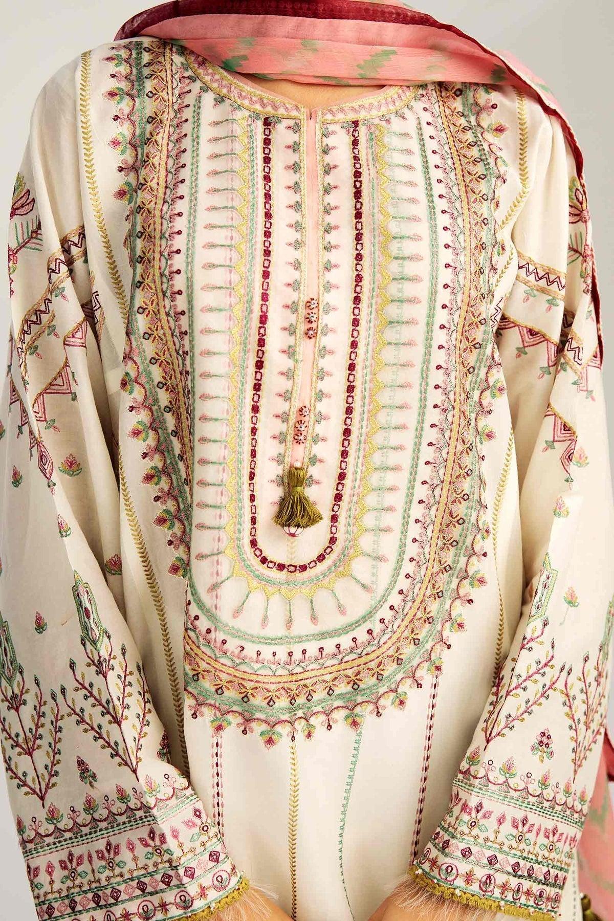 Zara Shahjahan - COCO LAWN SS '23 - Z23-4B - TC-334 - Riwayat-e-khas