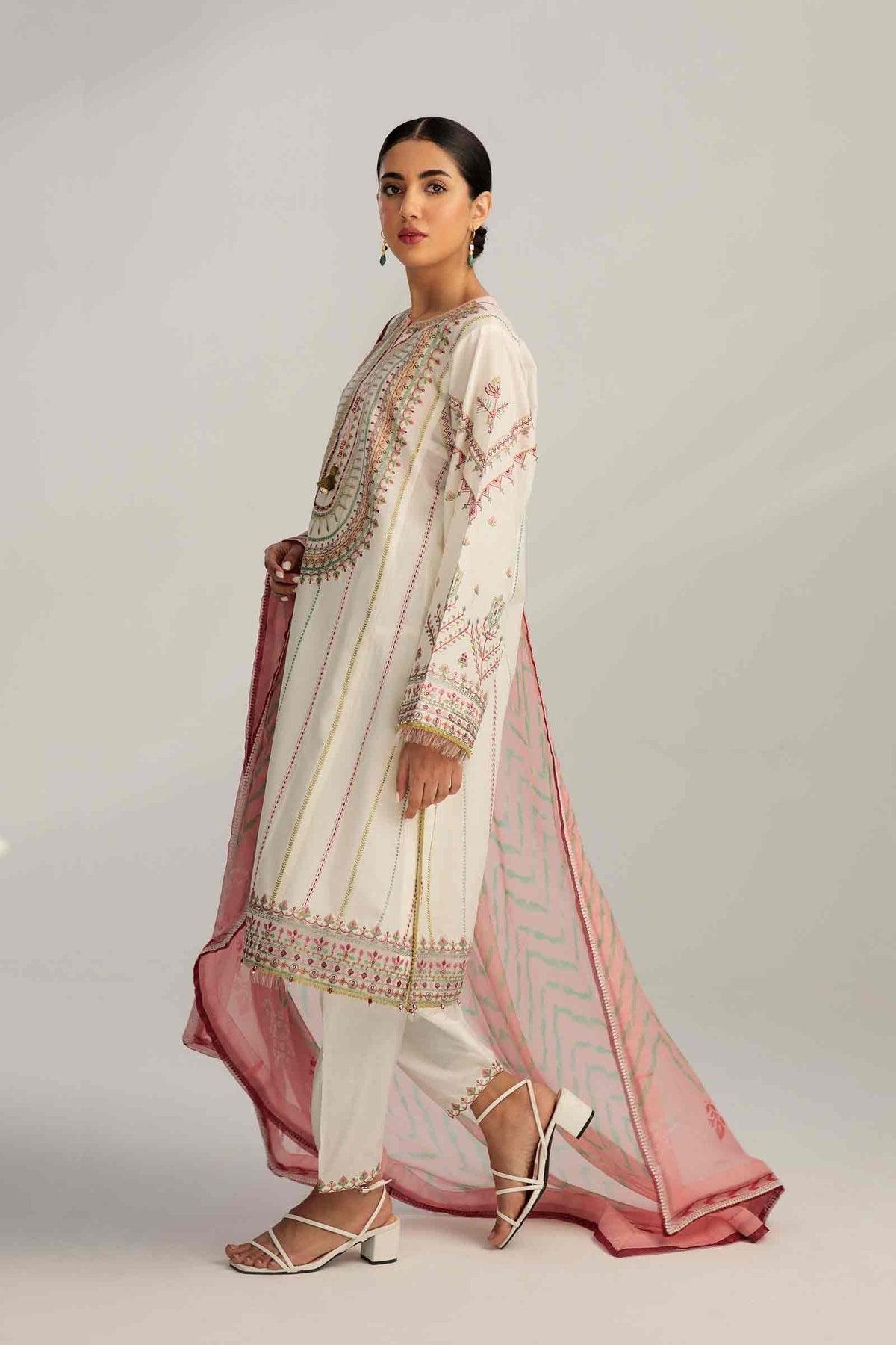 Zara Shahjahan - COCO LAWN SS '23 - Z23-4B - TC-334 - Riwayat-e-khas