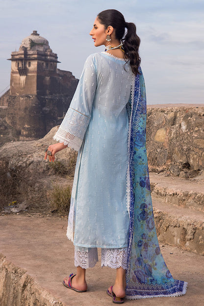 Zainab Chottani Luxury Chikankari Lawn Collection 2022 - AZAL 1-B - TC-71 - Riwayat-e-khas