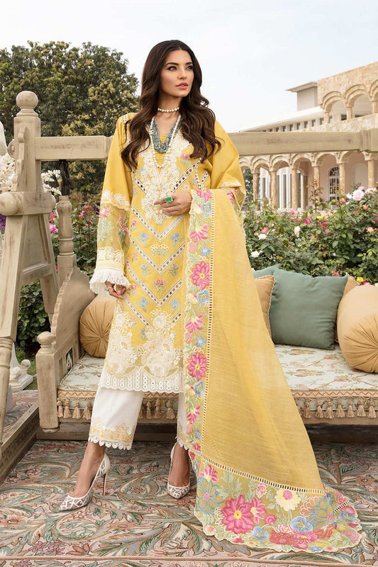 Crimson Luxury Lawn by Saira Shakira 22 - 6B A Floral Affair - TC-67 - Chikankari - Riwayat-e-khas