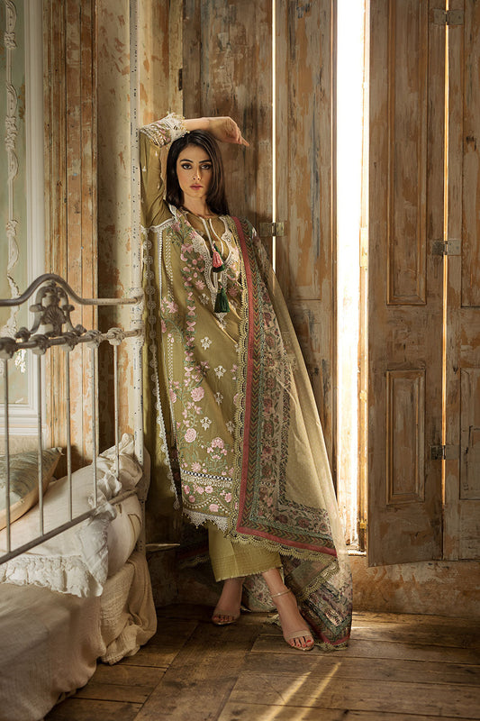 SOBIA NAZIR DESIGN 4B LUXURY LAWN 2023 - Riwayat-e-khas