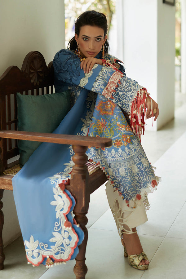 ELAN-ZIVA (EL23-03 B)-LAWN COLLECTION'23 - Riwayat-e-khas