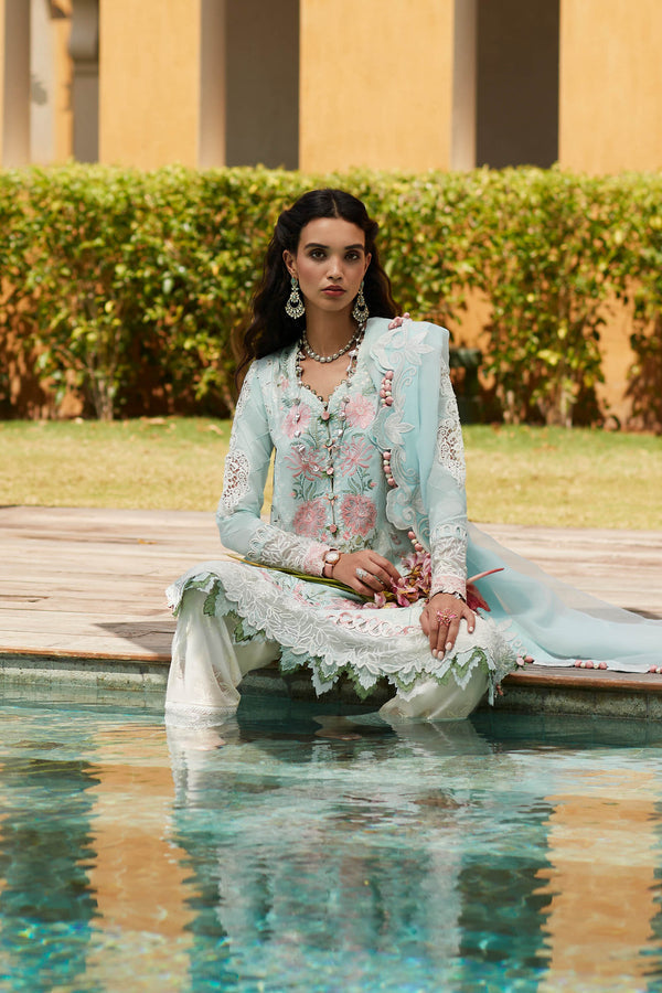 ELAN-ZIVA (EL23-03 A)-LAWN COLLECTION'23 - Riwayat-e-khas