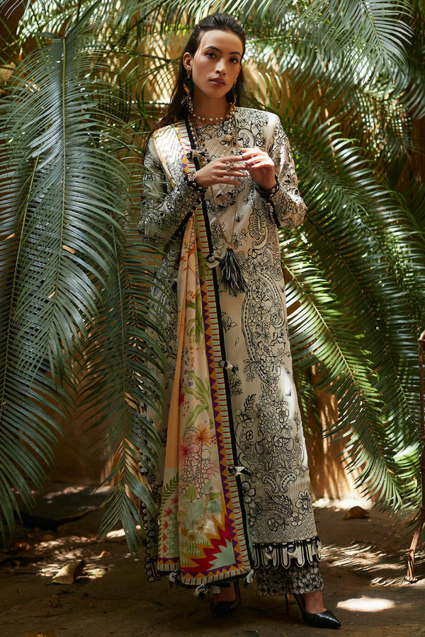 ELAN-KAIA (EL23-07 A)-LAWN COLLECTION'23 - Riwayat-e-khas