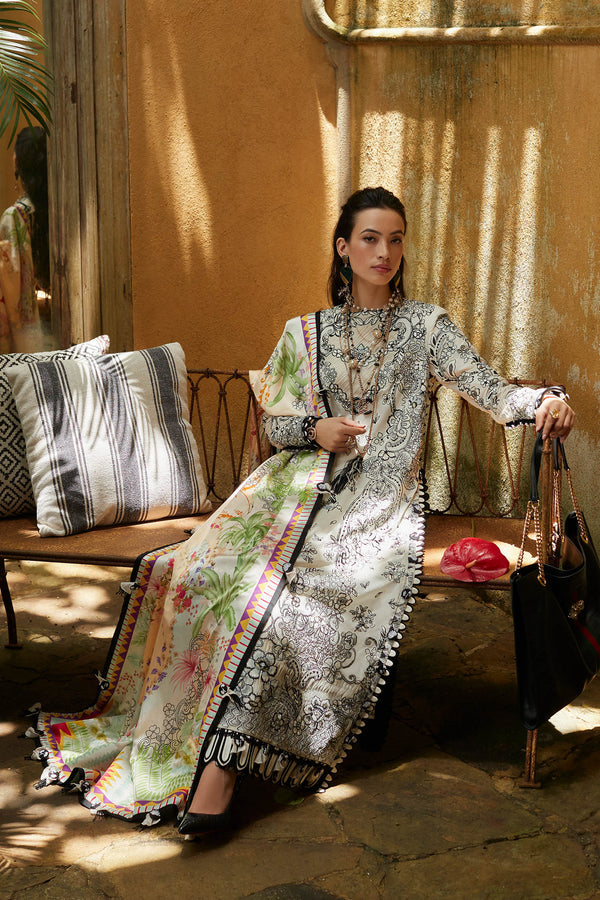 ELAN-KAIA (EL23-07 A)-LAWN COLLECTION'23 - Riwayat-e-khas