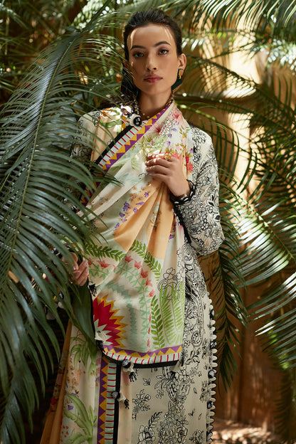 ELAN-KAIA (EL23-07 A)-LAWN COLLECTION'23 - Riwayat-e-khas