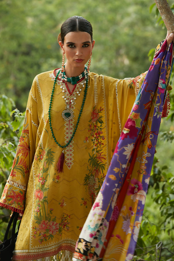 ELAN-ERINA (EL23-04 A)-LAWN COLLECTION'23 - Riwayat-e-khas