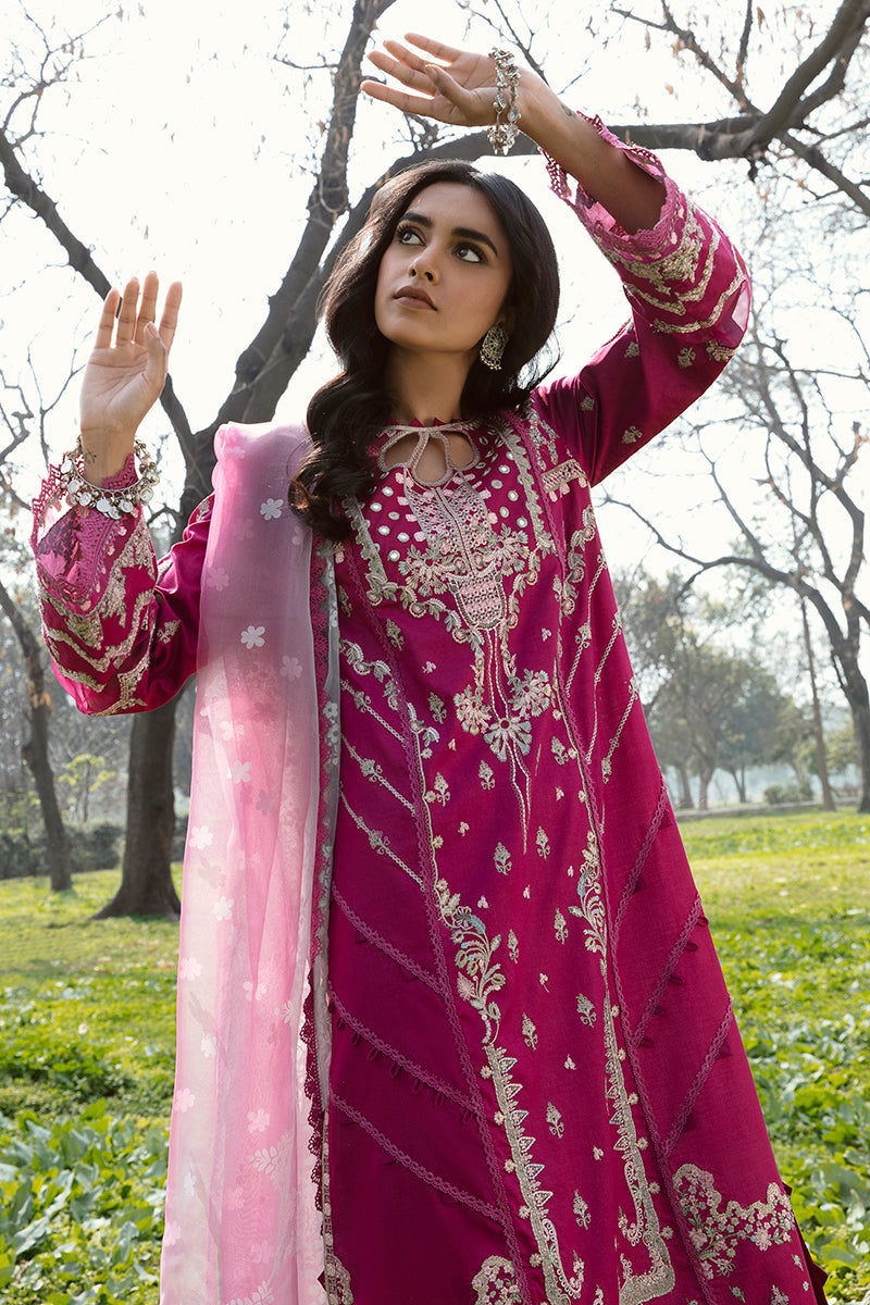 QALAMKAR QLINE-AK-13 LARISA-LAWN COLLECTION'23 - Riwayat-e-khas