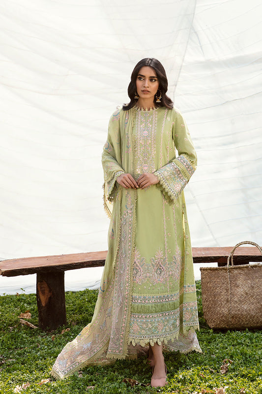 QALAMKAR QLINE-AK-03 RAISA-LAWN COLLECTION'23 - Riwayat-e-khas