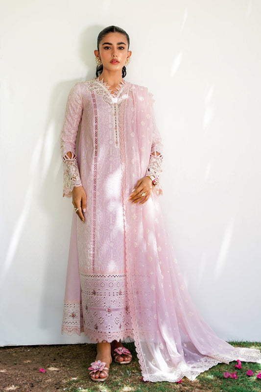 QALAMKAR QLINEKARI-RT-01 ELENA-LAWN COLLECTION'23 - Riwayat-e-khas