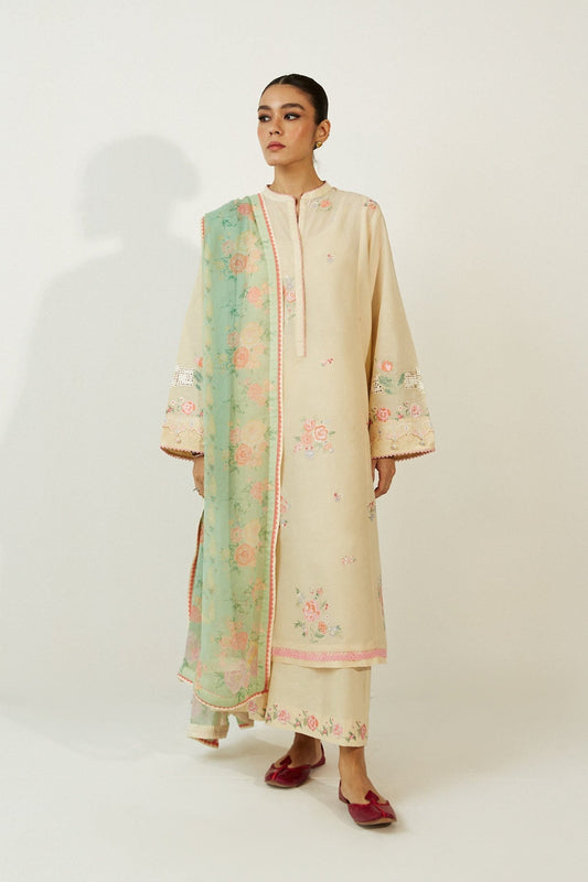 ZARA SHAHJAHAN-ZCE23-2A-COCO LAWN VOLUME ll 2023 - Riwayat-e-khas