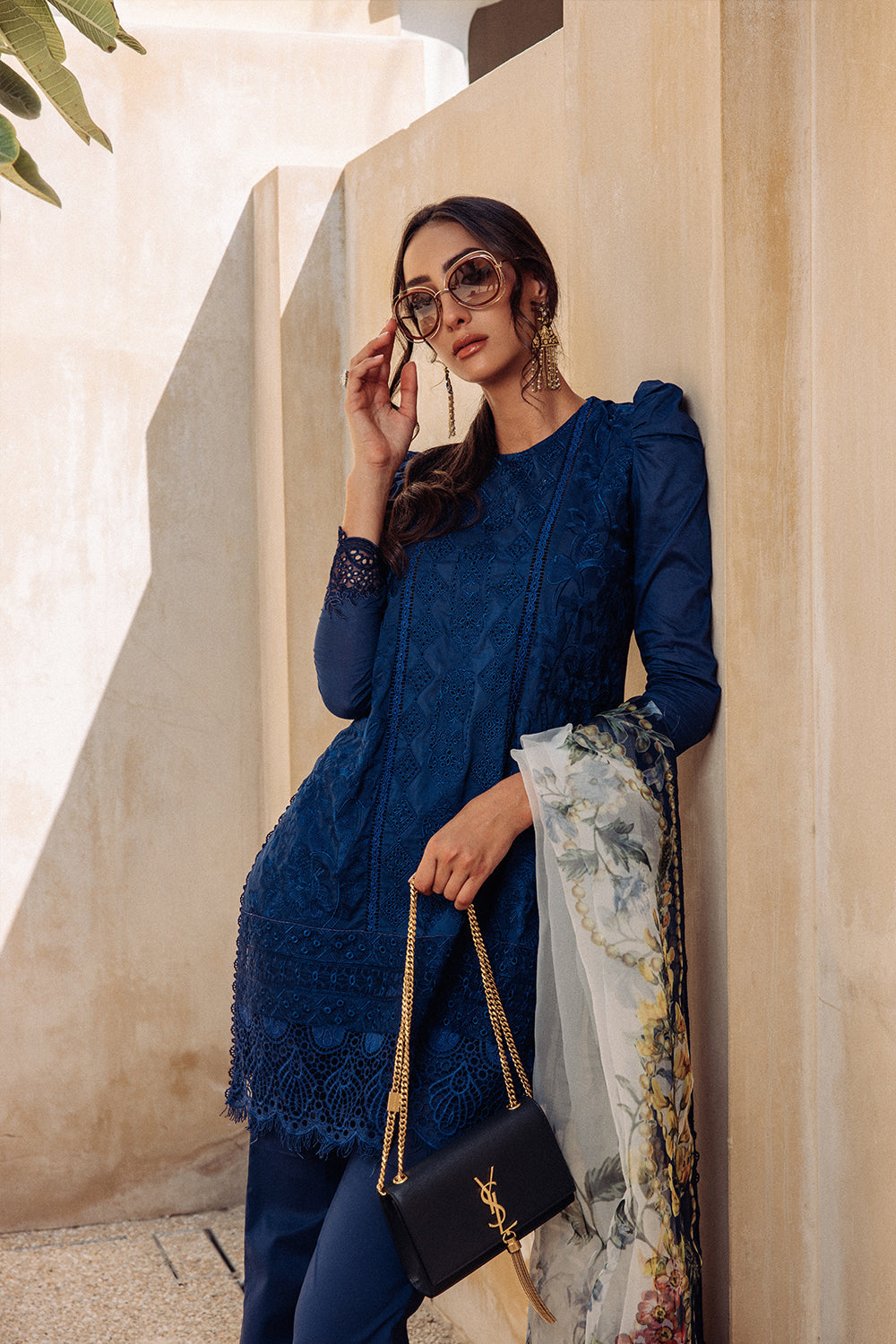 SAIRA RIZWAN-IRIS SR-08-LUXURY LAWN COLLECTION'23 - Riwayat-e-khas