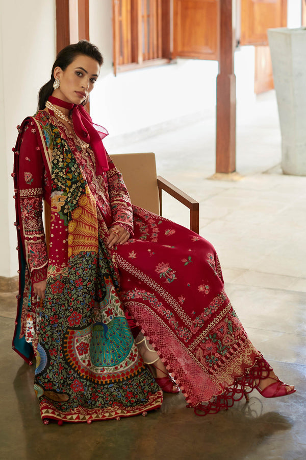 ELAN-AALIA (EL23-08 A)-LAWN COLLECTION'23 - Riwayat-e-khas