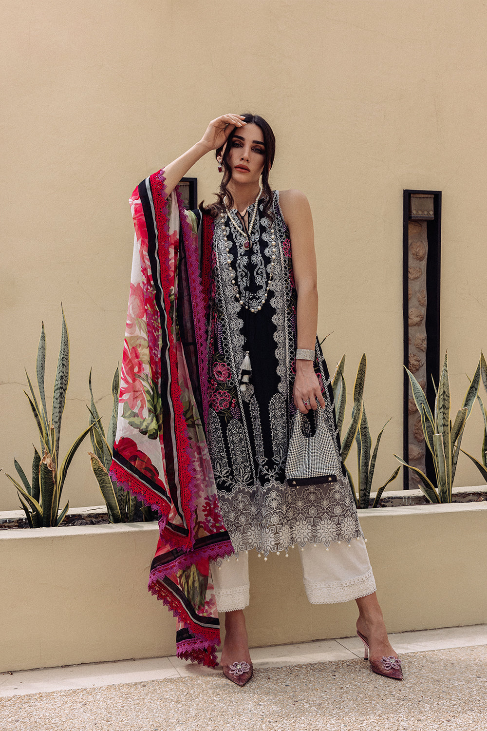 SAIRA RIZWAN-SALVIA SR-04-LUXURY LAWN COLLECTION'23 - Riwayat-e-khas