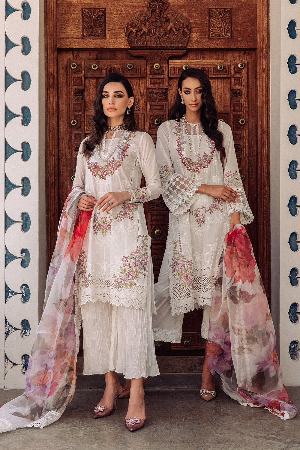 SAIRA RIZWAN-LILY SR-06-LUXURY LAWN COLLECTION'23 - Riwayat-e-khas