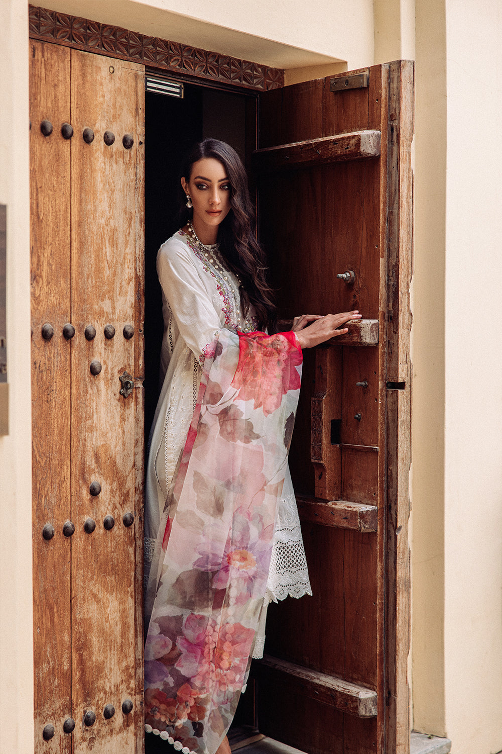 SAIRA RIZWAN-LILY SR-06-LUXURY LAWN COLLECTION'23 - Riwayat-e-khas