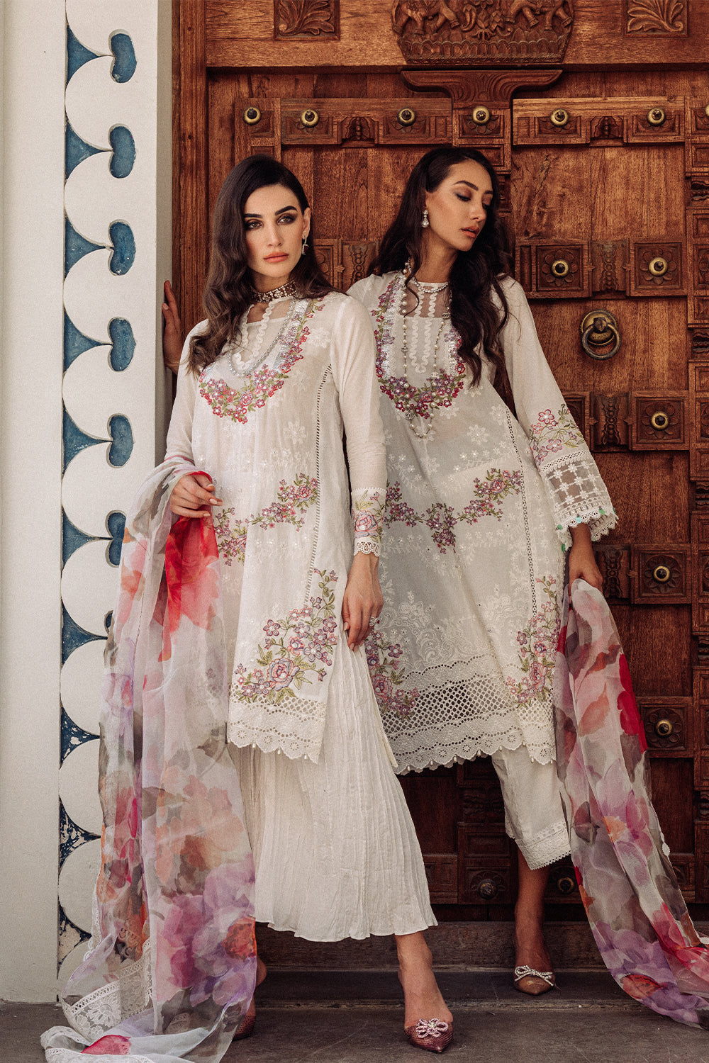 SAIRA RIZWAN-LILY SR-06-LUXURY LAWN COLLECTION'23 - Riwayat-e-khas