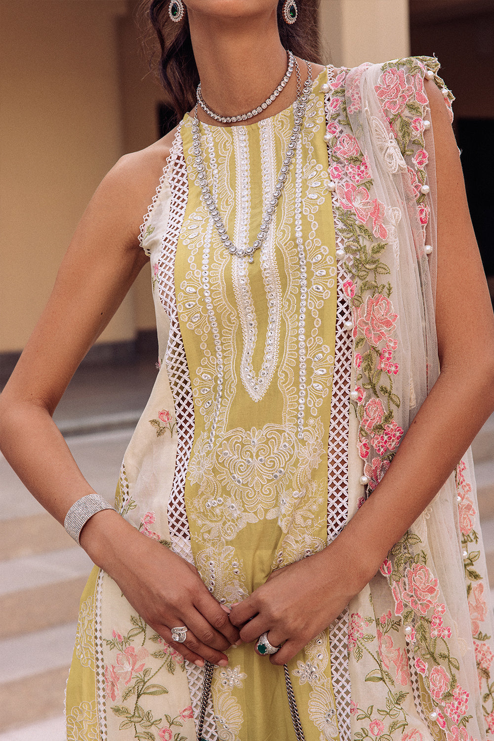 SAIRA RIZWAN-DAFFODIL SR-07-LUXURY LAWN COLLECTION'23 - Riwayat-e-khas