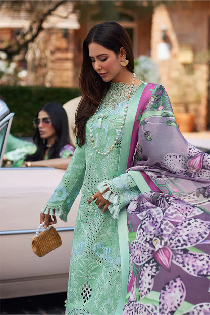 Mushq Te Amo Embroidered Lawn 3Pc Suit MSL-2403 Piazza Panache