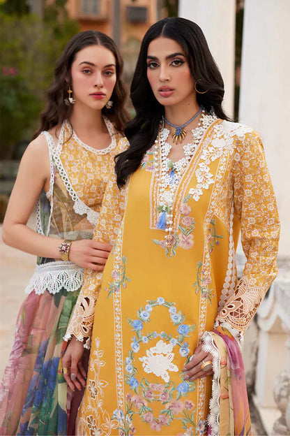 Mushq Te Amo Embroidered Lawn 3Pc Suit MSL-2405 Milano Moda