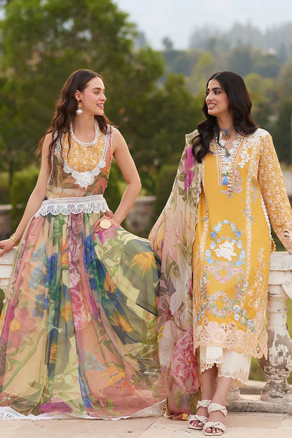 Mushq Te Amo Embroidered Lawn 3Pc Suit MSL-2405 Milano Moda