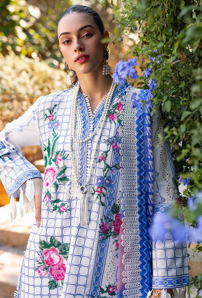 Mushq Te Amo Embroidered Lawn 3Pc Suit MSL-2407 Bella Belleza