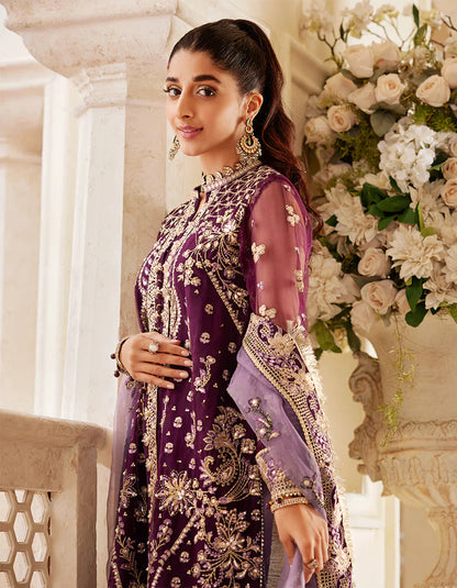 SIFA Sajli Festive Formal Embroidered 3Pc Suit S04 - INARA - Riwayat-e-khas