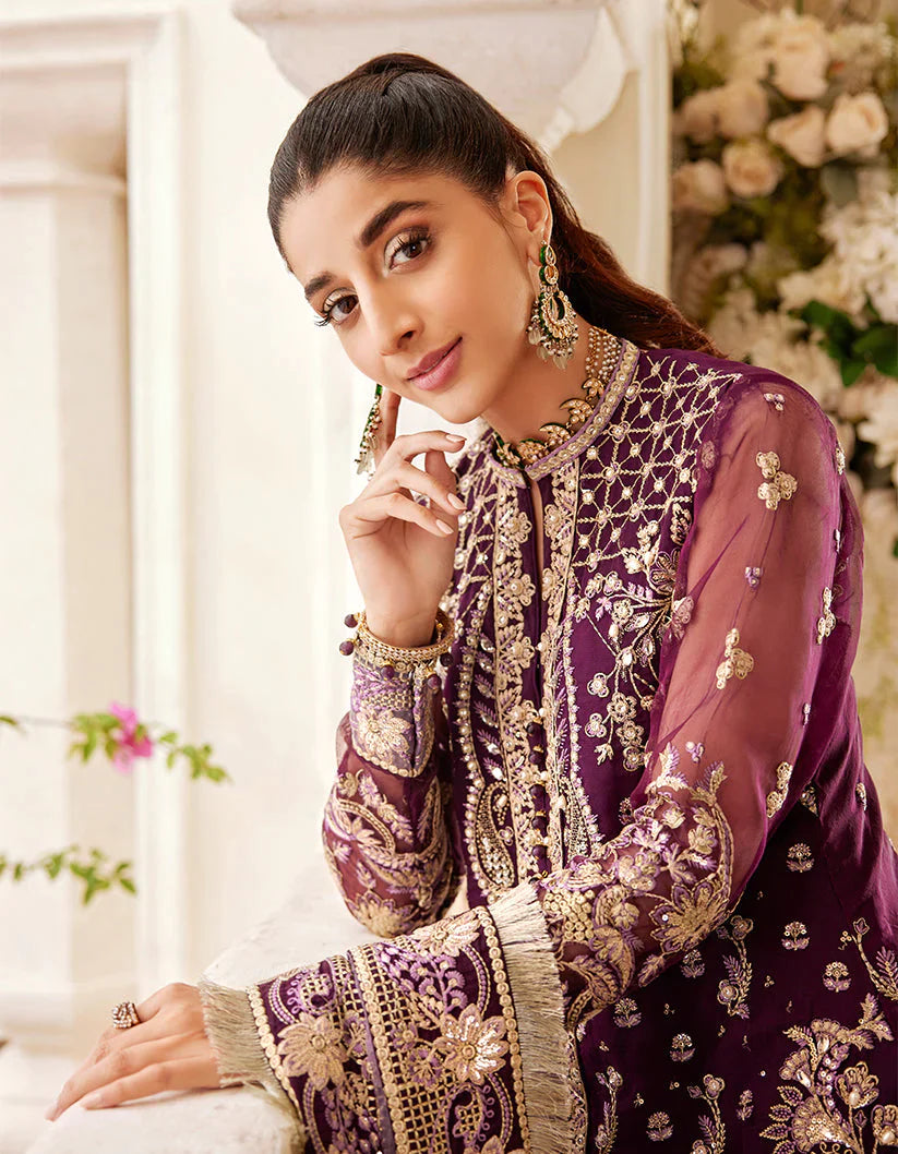 SIFA Sajli Festive Formal Embroidered 3Pc Suit S04 - INARA - Riwayat-e-khas