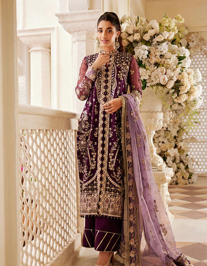 SIFA Sajli Festive Formal Embroidered 3Pc Suit S04 - INARA - Riwayat-e-khas