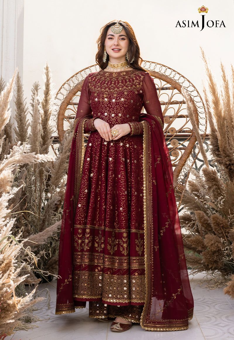 ASIM JOFA LUXUR PRET AJHJ-29 STITCHED - Riwayat-e-khas