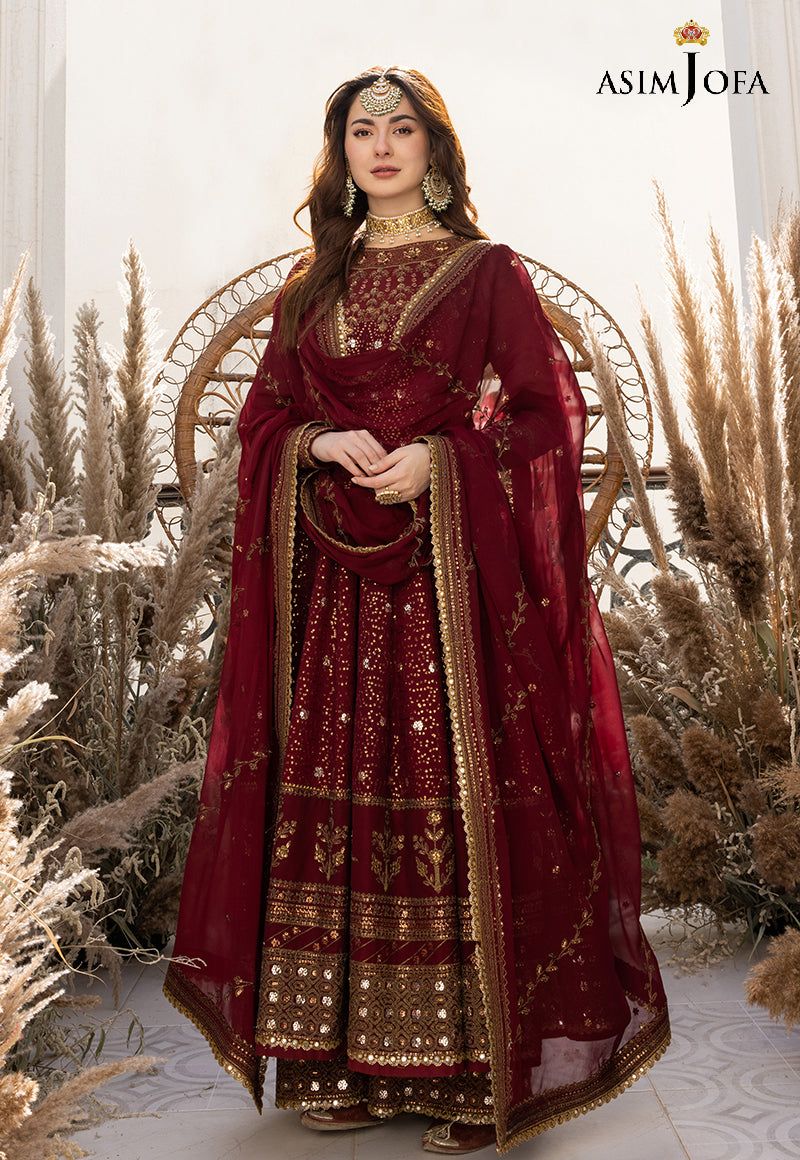 ASIM JOFA LUXUR PRET AJHJ-29 STITCHED - Riwayat-e-khas