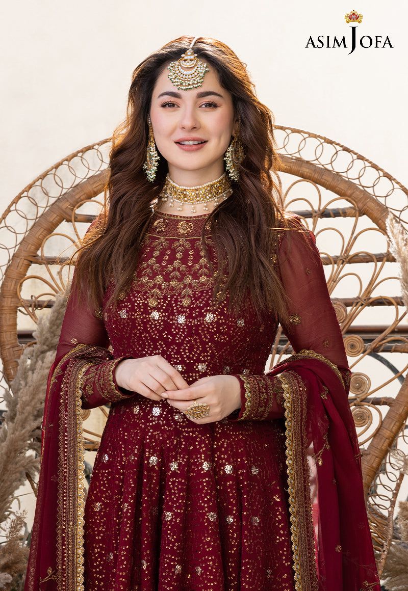 ASIM JOFA LUXUR PRET AJHJ-29 STITCHED - Riwayat-e-khas