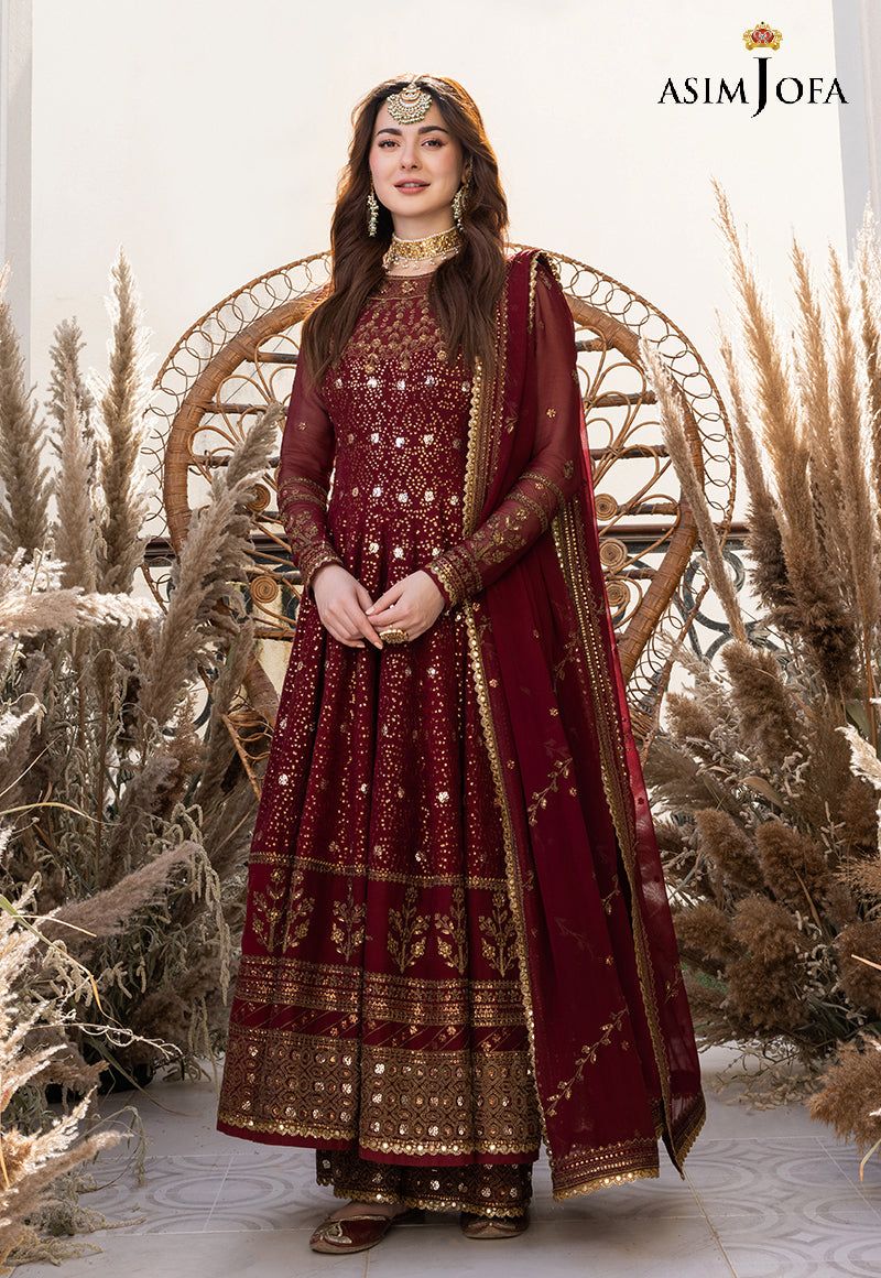 ASIM JOFA LUXUR PRET AJHJ-29 STITCHED - Riwayat-e-khas