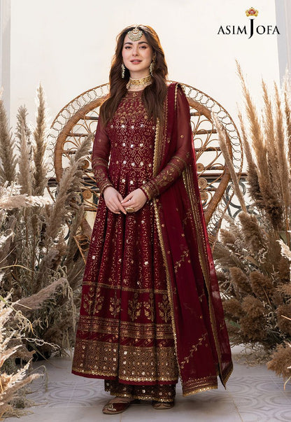 ASIM JOFA LUXUR PRET AJHJ-29 STITCHED - Riwayat-e-khas